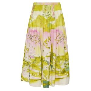 HUNTER BELL
Fallon Pleated Midi Skirt size 4